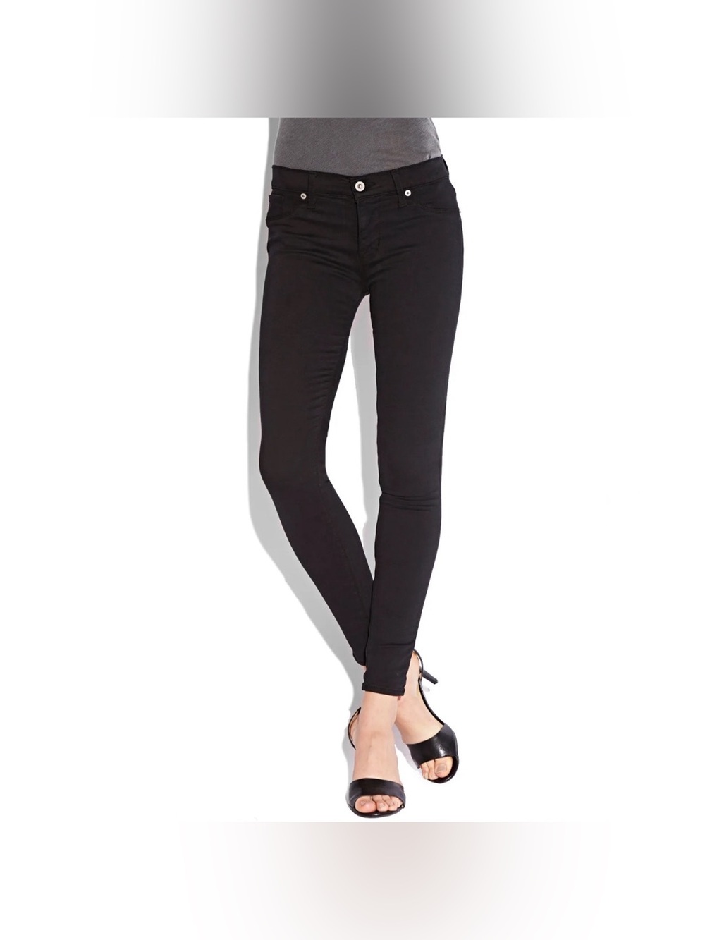 Lucky Brand Brooke Skinny Legging Jean in Black